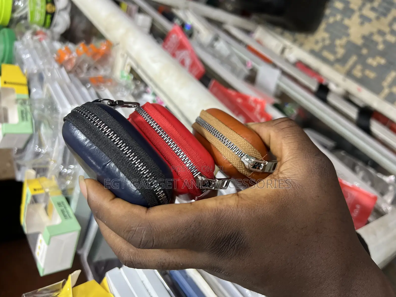 Keychain Change Wallets Hook Earphone Case