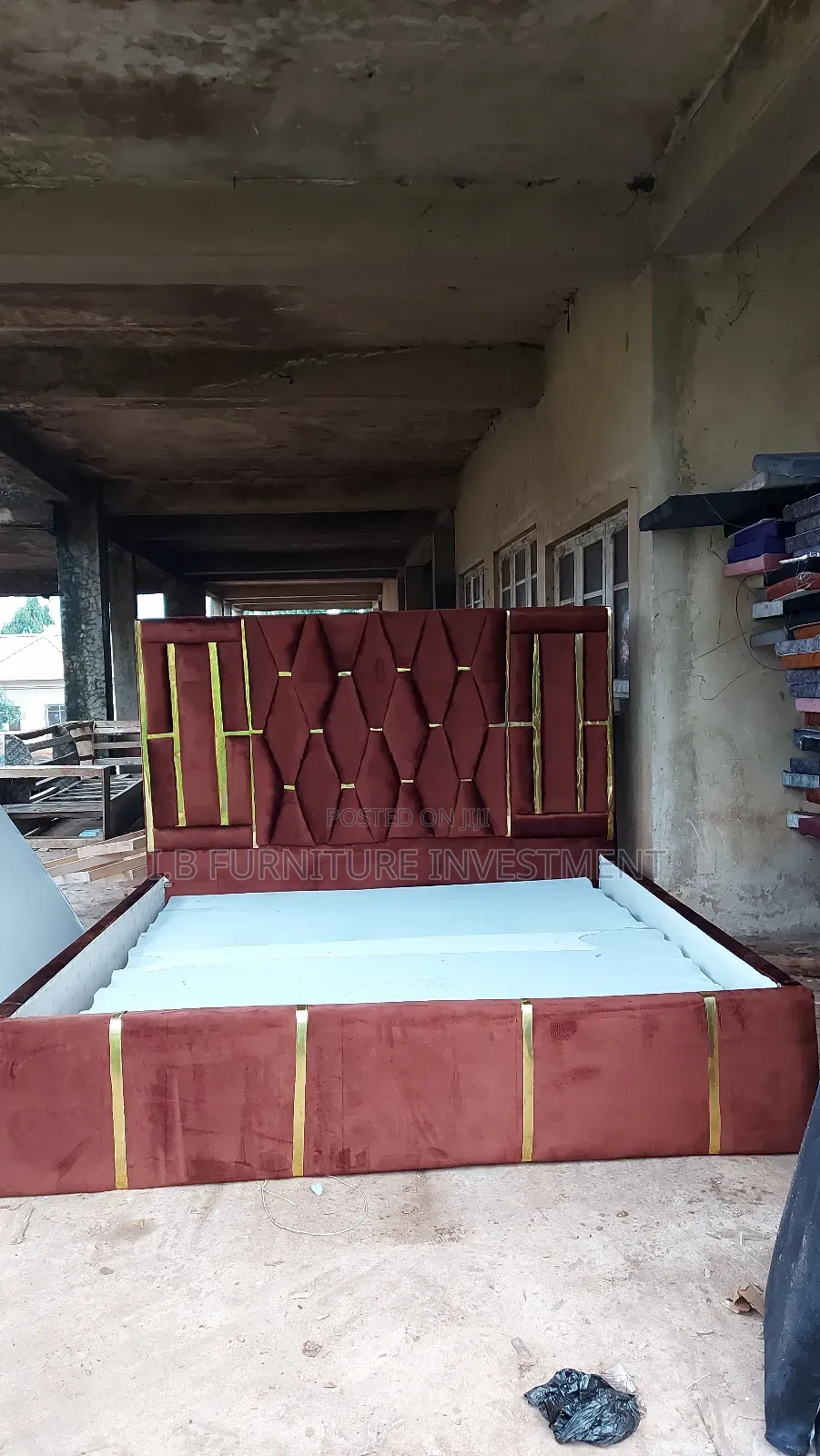 6 by 6 Padded Bedframes