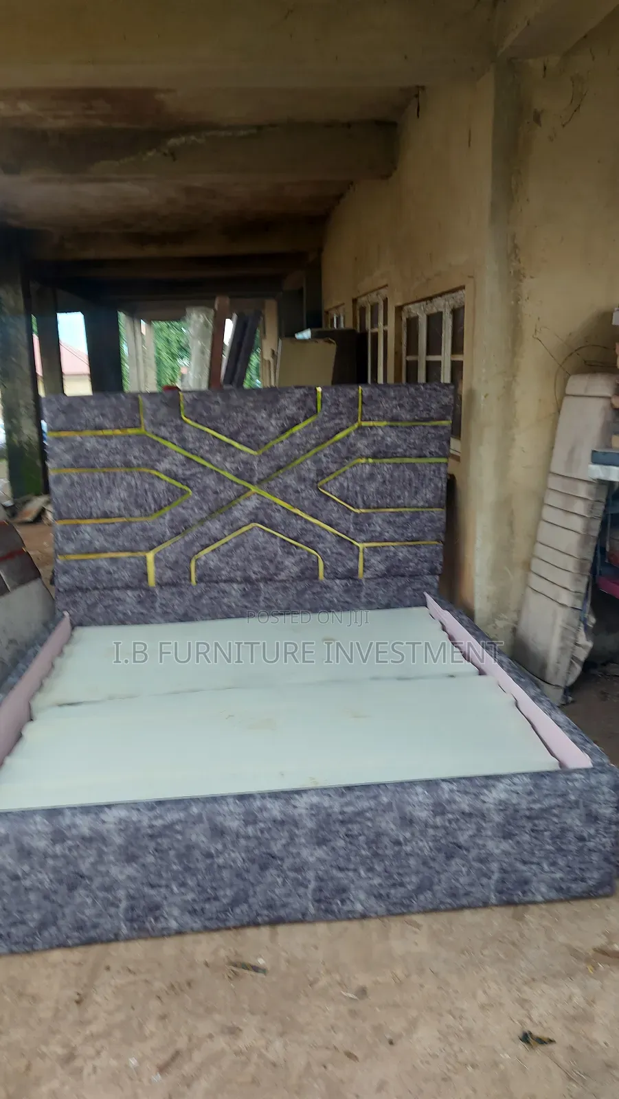 6 by 6 Padded Bedframes