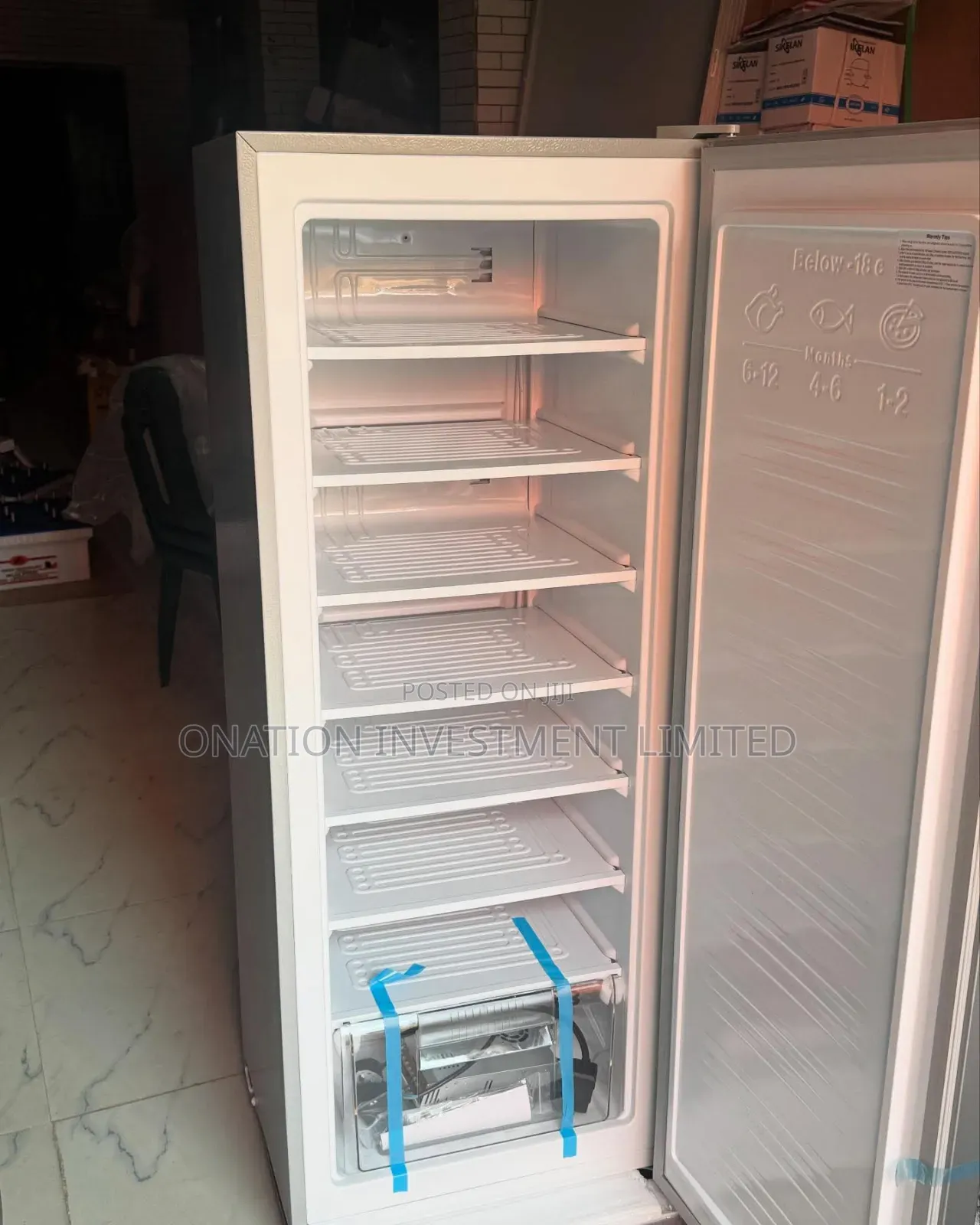 185l Solar Upright Freezer