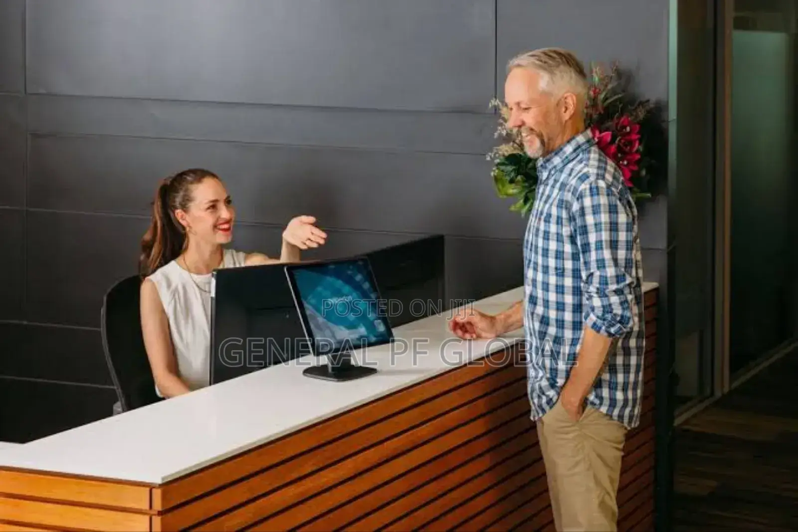 Receptionists, Hotel Workers