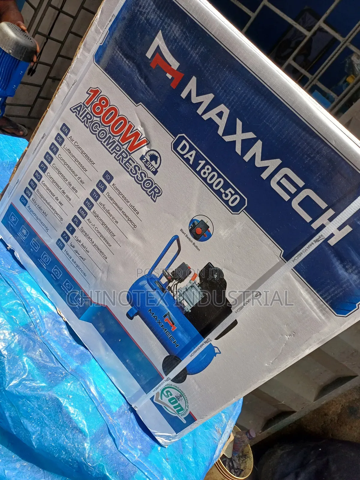 Maxmech Air Compressor 50l 2.5hp