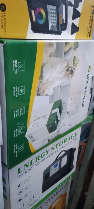 Colasolar (1kwh) Cola1000watts Solar Power Generator