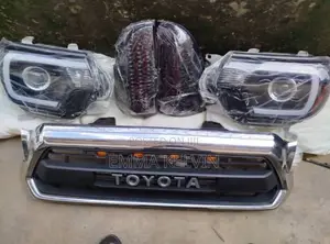Complete Set Full Light Back Light and Grill Toyota Tacoma 2012 Model