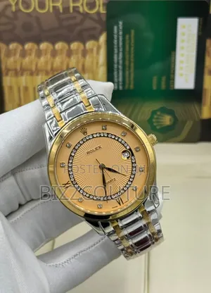 Original Rolex Two-Tone Stainless Steel, Calendar, Quartz Watch