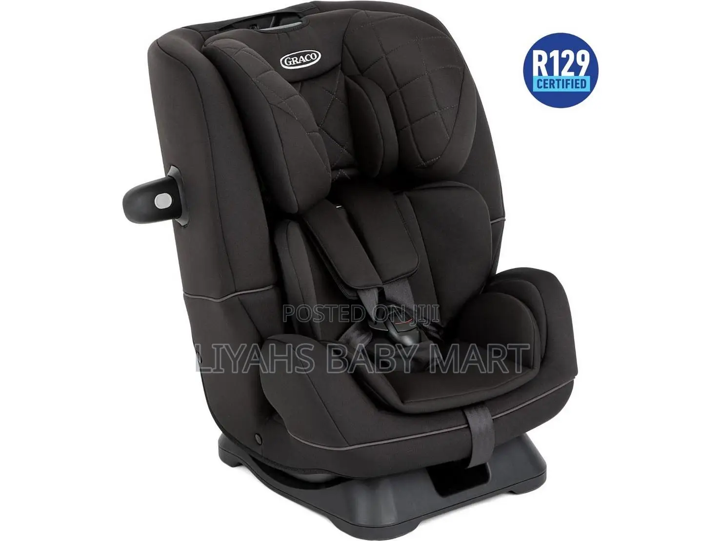 Graco Slimfit R129 2-in-1 Convertible Car Seat - Midnight