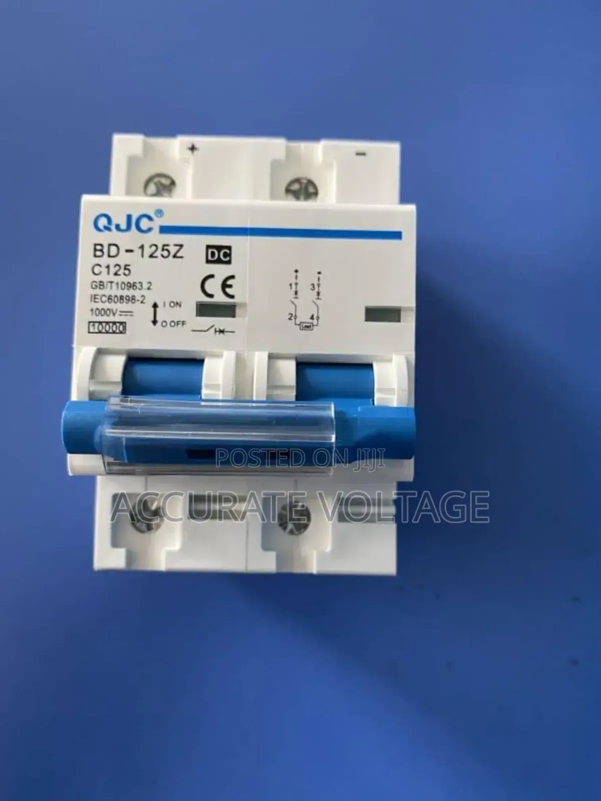 2p 125a QJC Dc Breaker