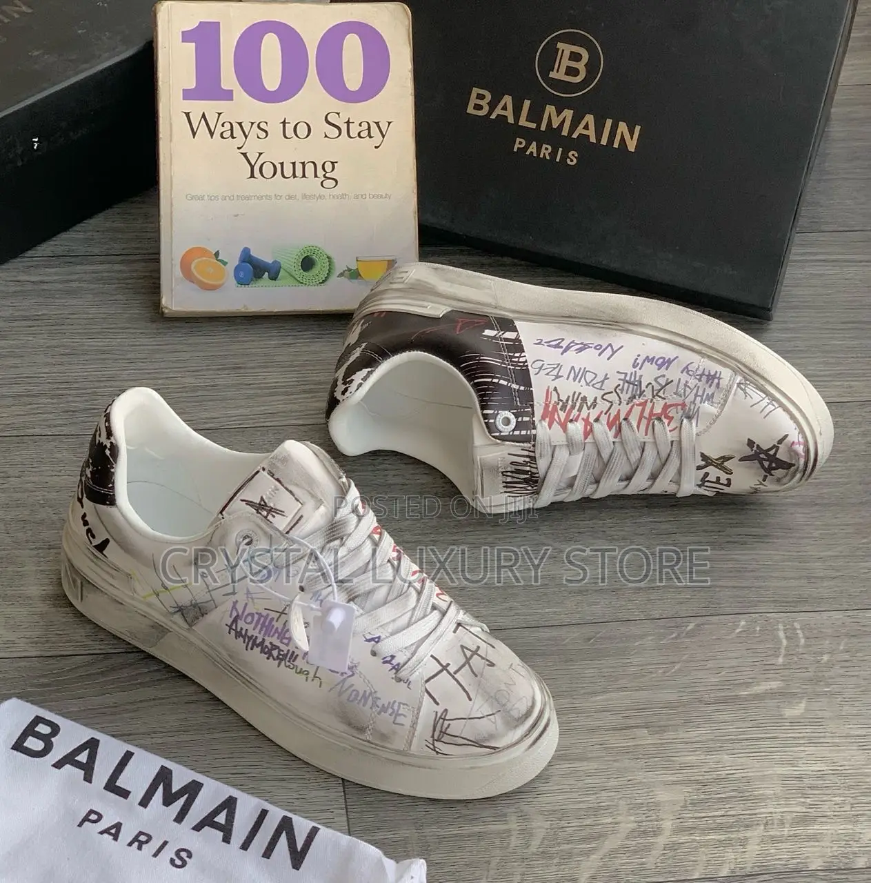 Balmain Quality Luxury Men Sneakers