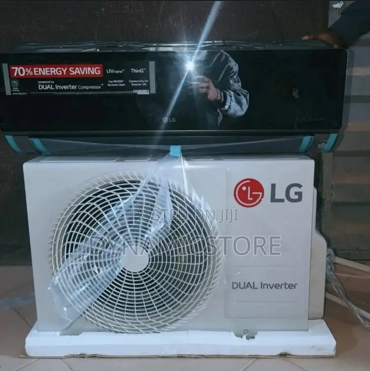 Lg Wall Mounted (Art Black Mirror) 1.5hp