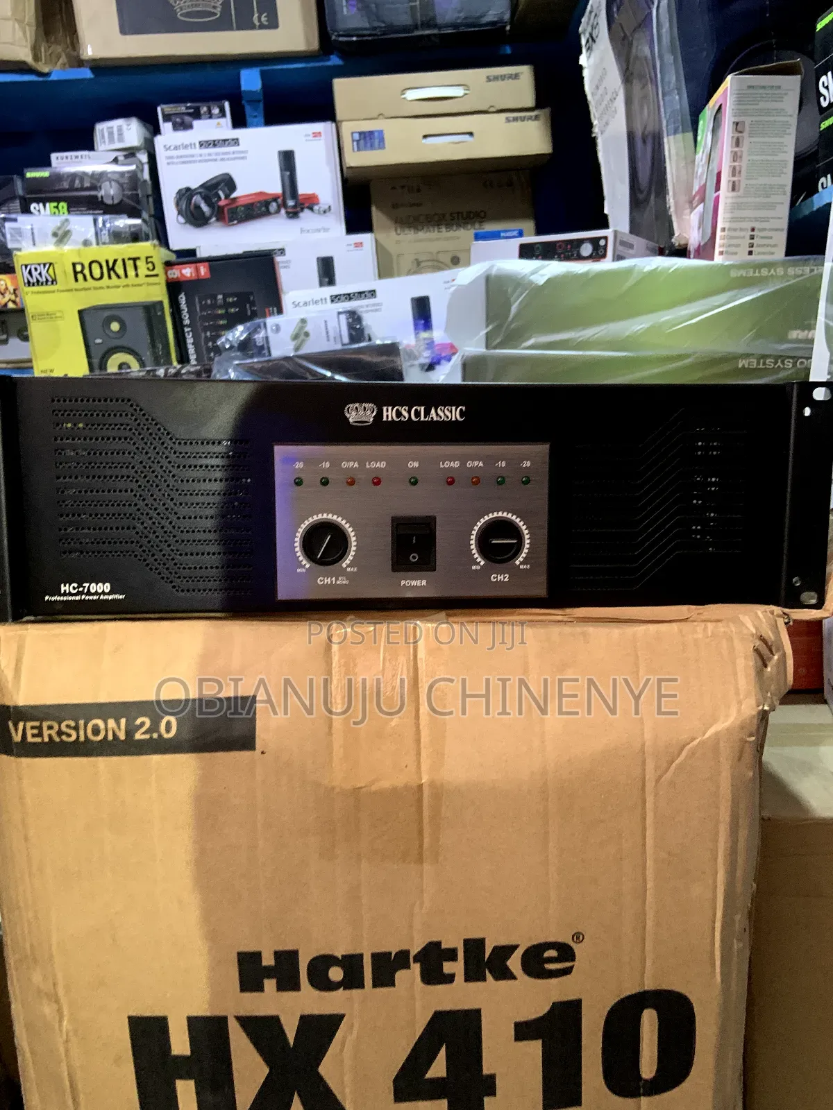 HCS Classic 7000watts Amplifier