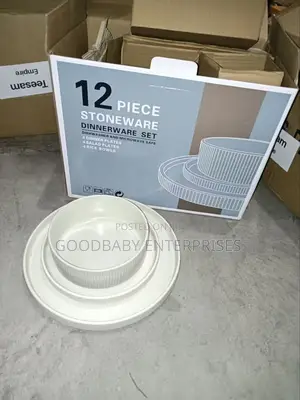 12pcs Plate Set