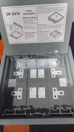 Floorbox With 4power 4 Data Multi Socket