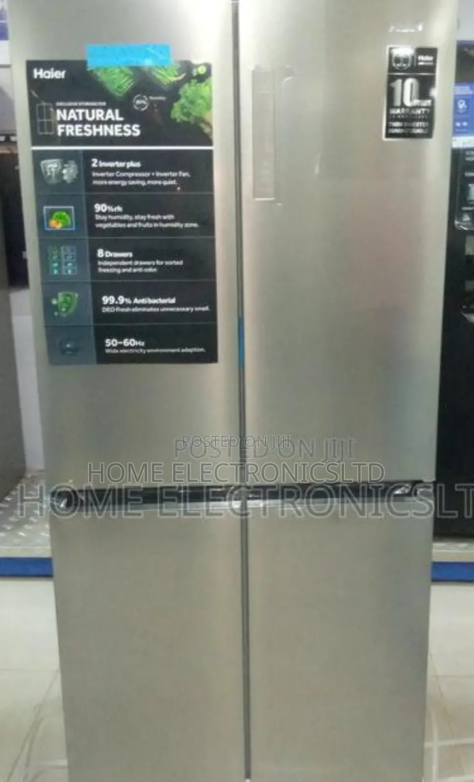 Haier Thermocool Side By Side Fridge 4 Doors