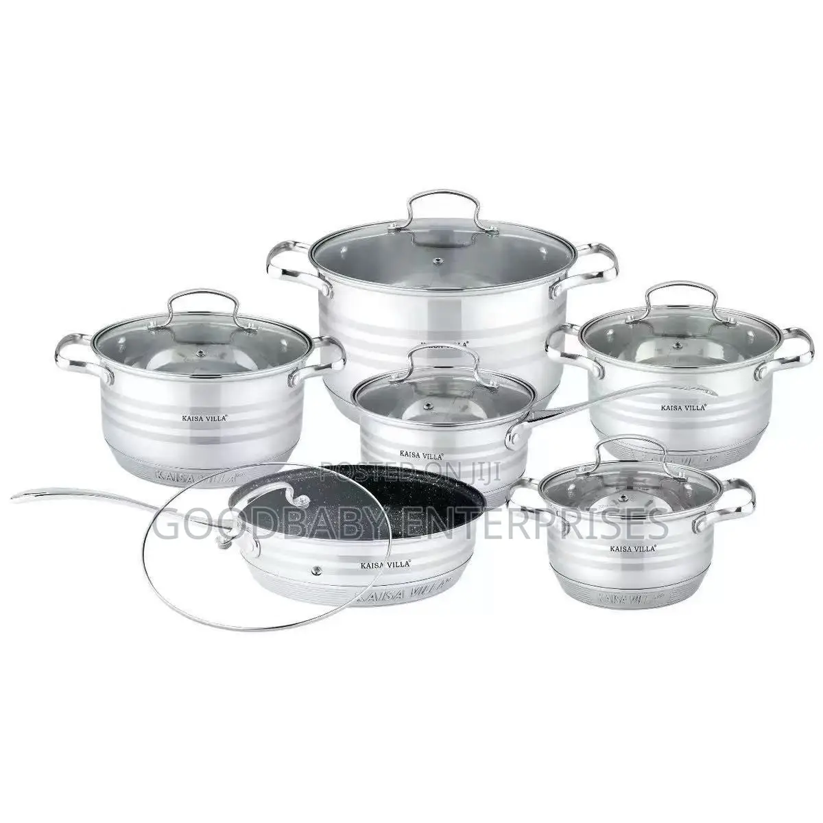 Stainless Steel Pot Set