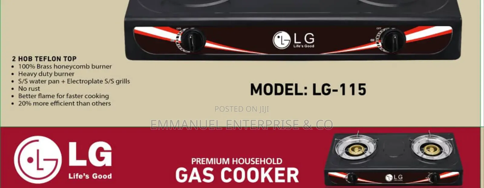 Lg Automatic Gas Cooker