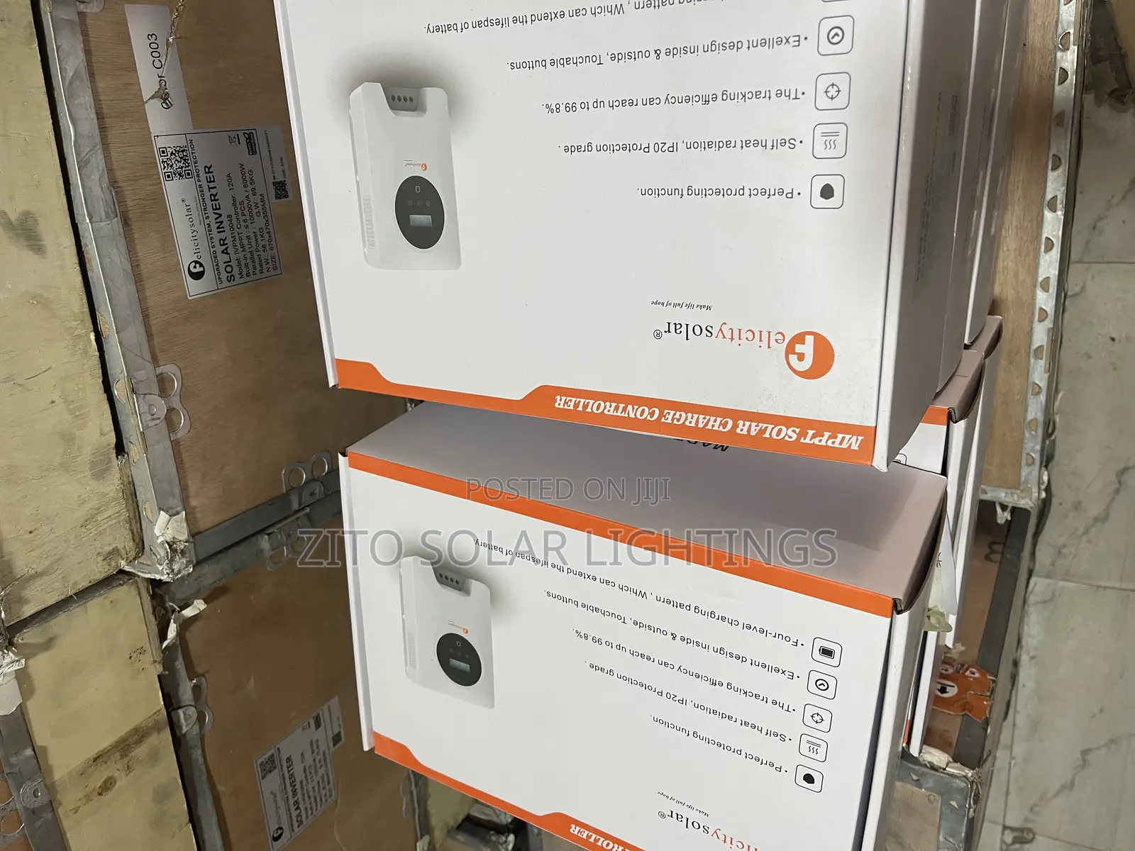 100ah Felicity Solar Charger Controller