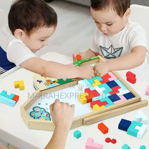 Wooden 3d Tetris Game (D4r3t)