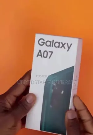 New Samsung Galaxy A07 4G 64 GB Black