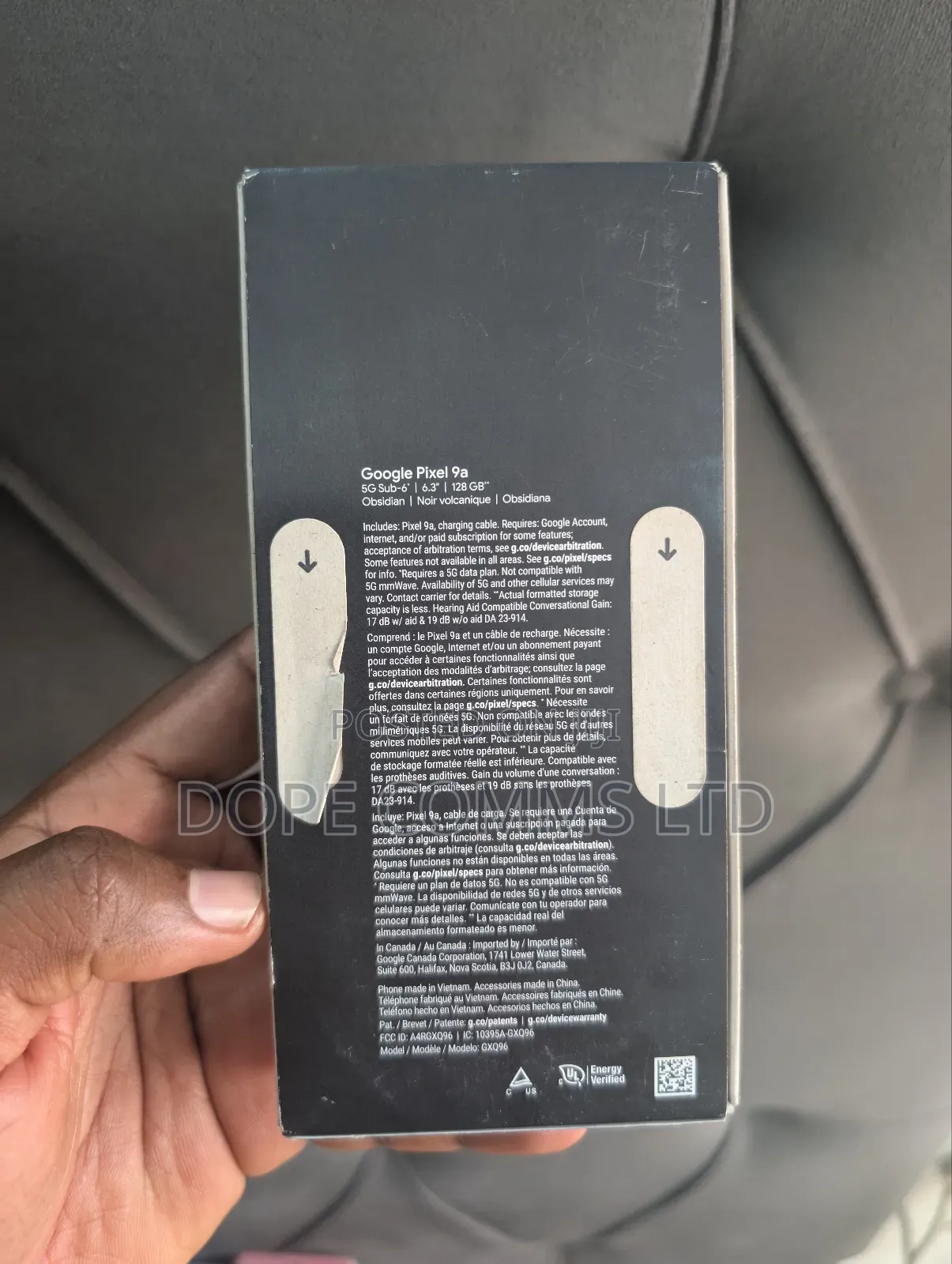 New Google Pixel 9a 128 GB Black