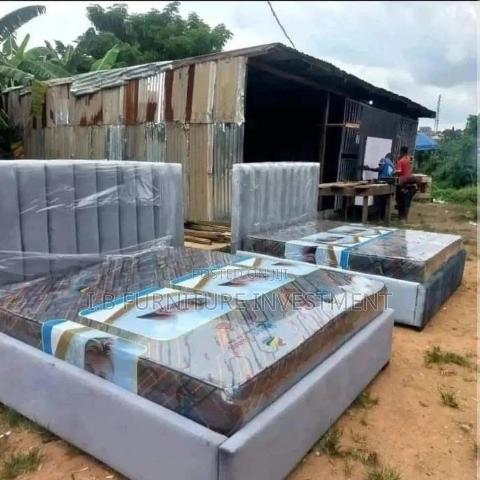 4 by 6 Padded Bedframes