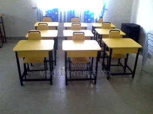 Standard School Desk With Chair for Class Rooms