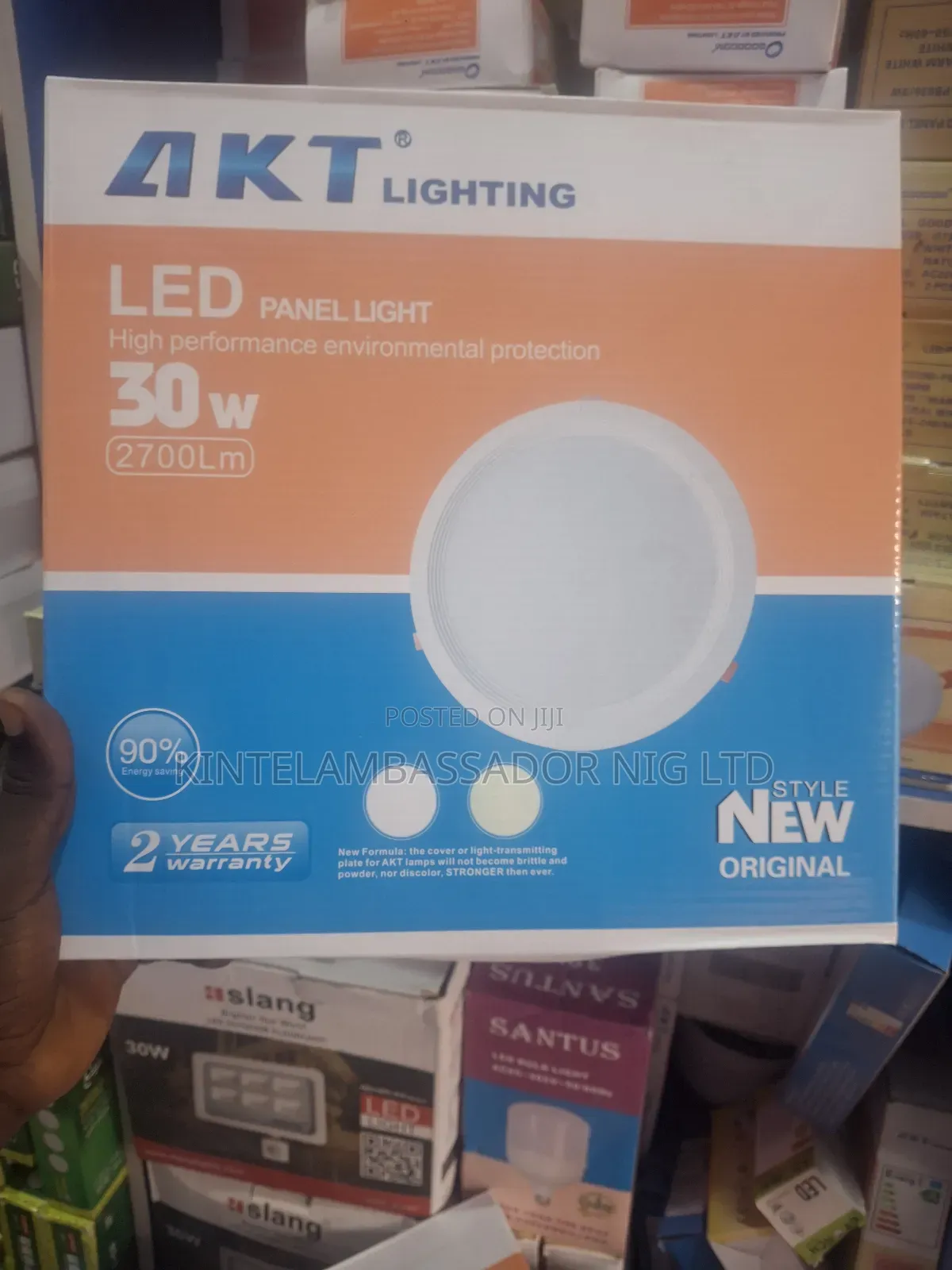 30 W Akt Solar Panel Light