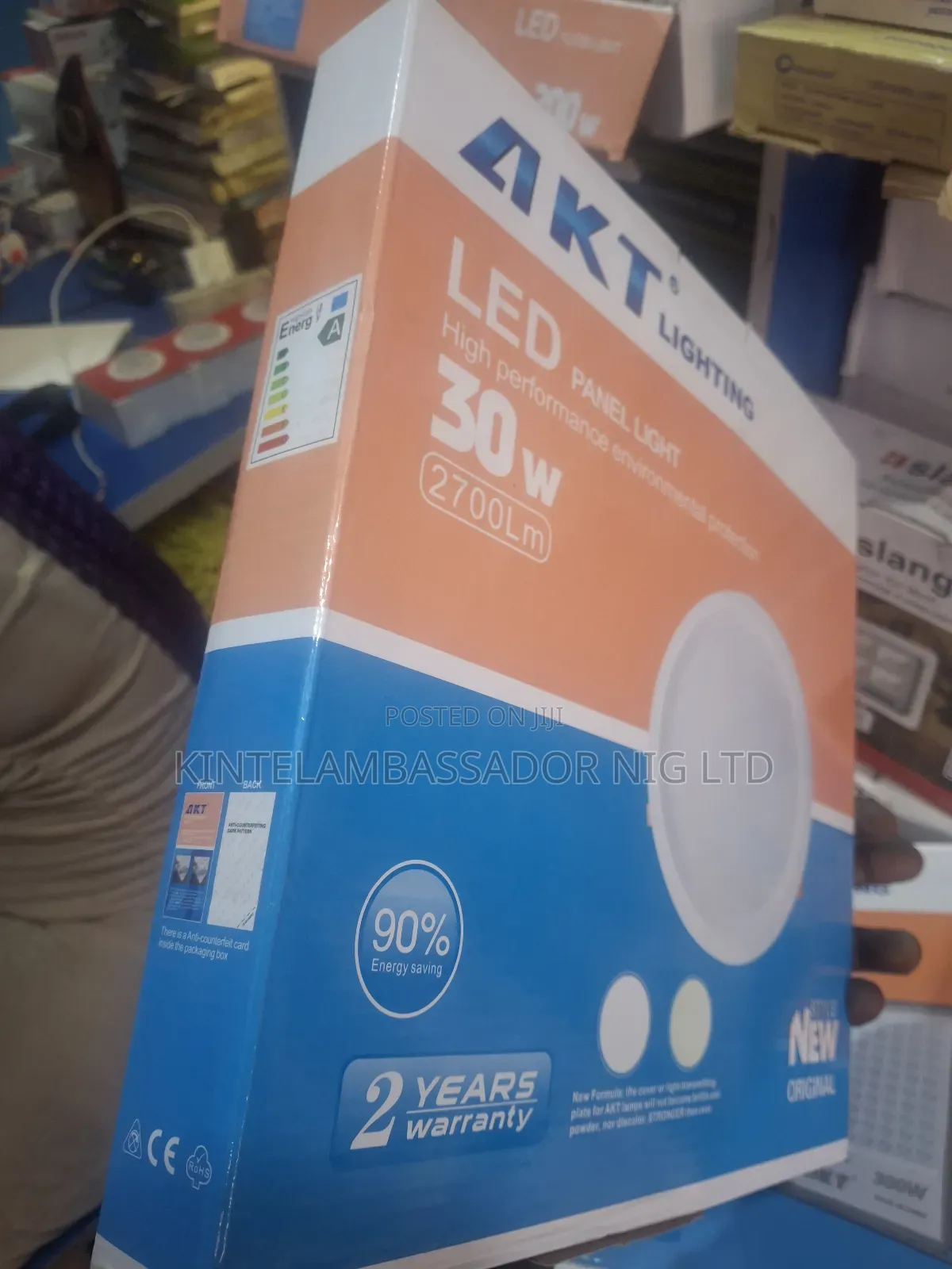 30 W Akt Solar Panel Light