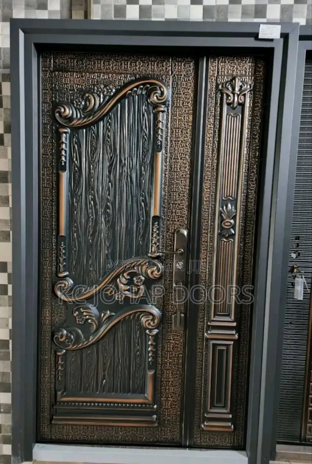 Cast Luxurious Entrance Door