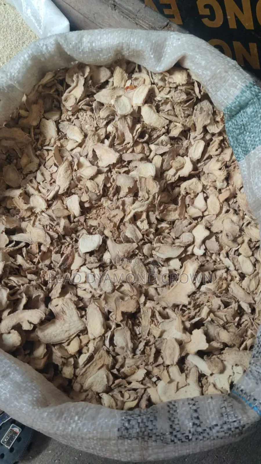 Dried Splits Ginger