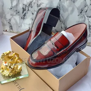 Brown Leather Luxury Shoe