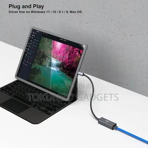 Benfei Usb C to Ethernet Adapter,Type-C (Thunderbolt 3)To Rj45 Gigabit