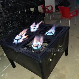Four Burner Industrial Cooker