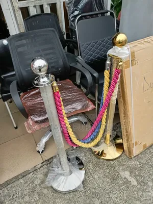 Bank Queue Stand and Barrier Rope