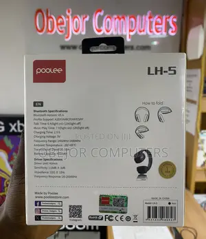 Poolee Lh5 Wireless Bluetooth Headphone