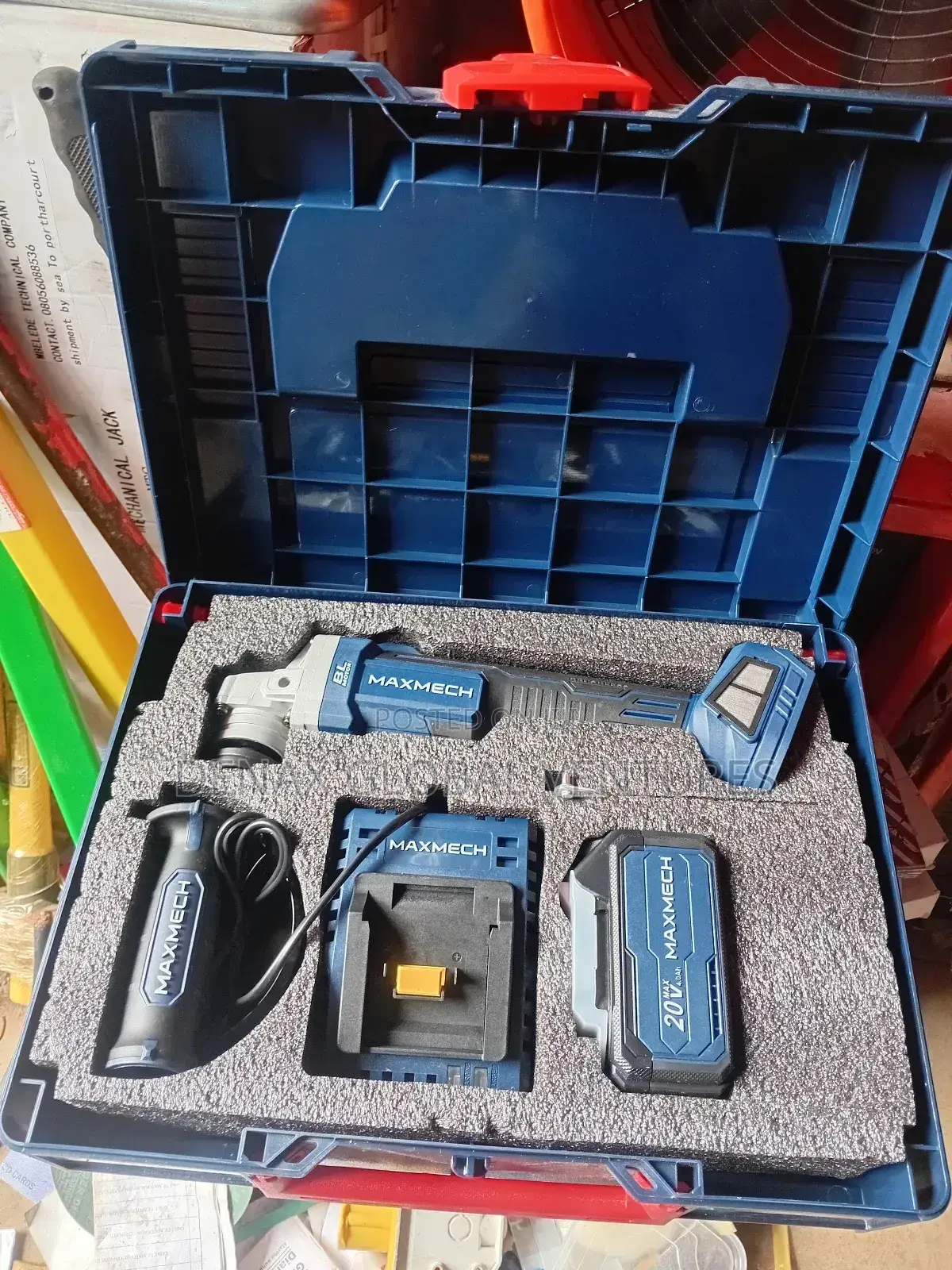 4 1⁄2" Maxmech Cordless Angle Grinder