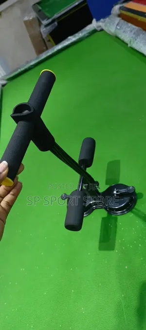 Sit Up Assist With Resistant Rope