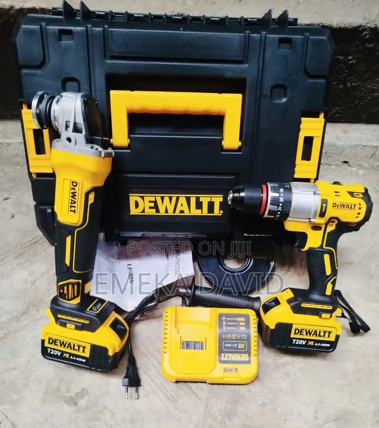 Cordless Angle Grinder X Impact Drill Screwdriver