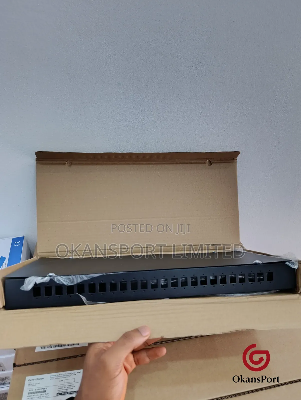 24 Port Fiber Optic Patch Panel Rackmount Odf With Sc/Lc Coupler