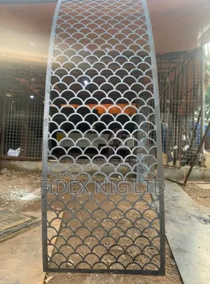 Laser Cut Design for Both Gate and Railings