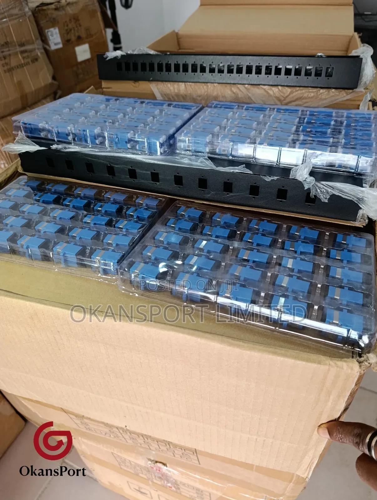 "12 Port Fiber Patch Panel Rackmount Odf With Sc/Lc Coupler"