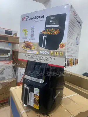 Binatone 6.5l Hot Air Fryer – Less Oil, With Unique Taste