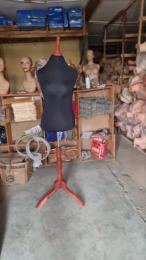 Half Body Padded Female Dreasform With Tripod Stand/ Woodcap