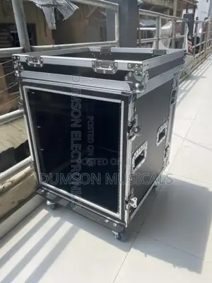 12 Units Amplifier Rack Double Board, Movable 12u Amprack