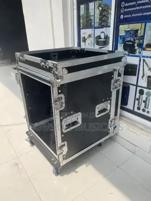 12 Units Amplifier Rack Double Board, Movable 12u Amprack