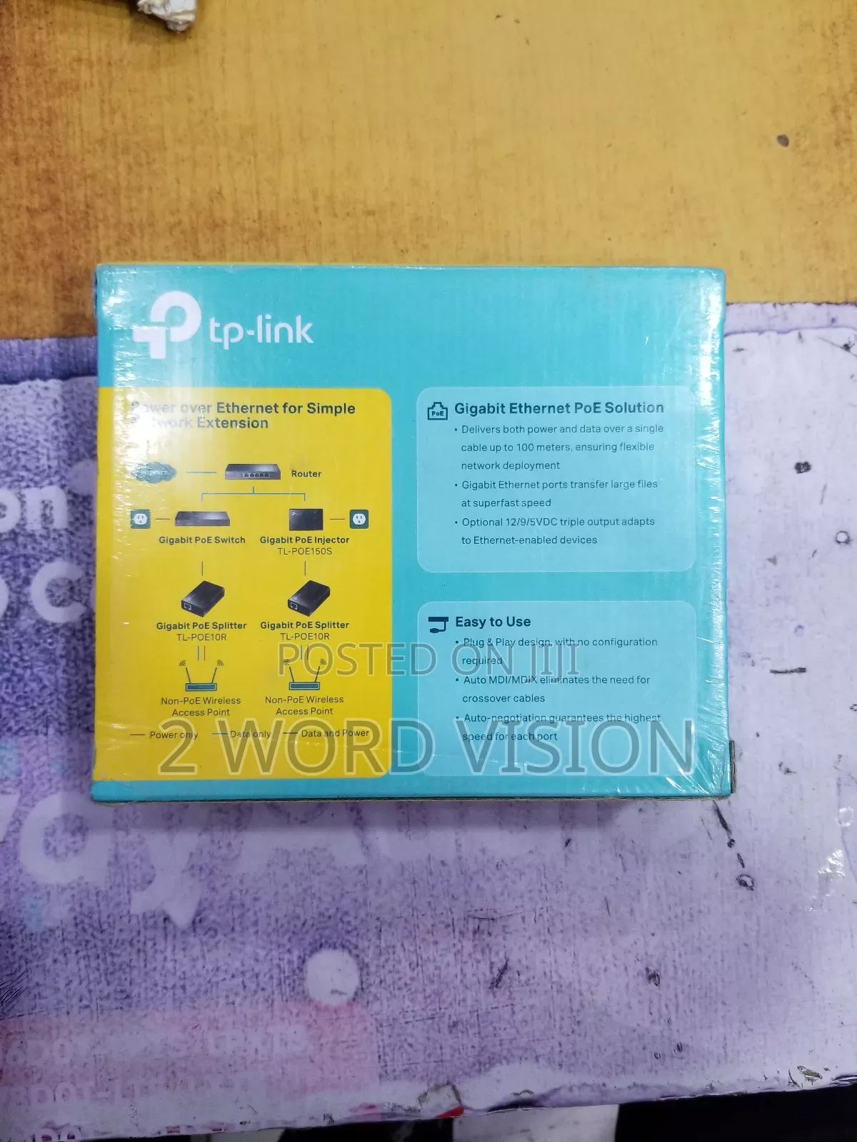 Tp-Link Gigabit Pob Injector (Ti-Poe 150s)