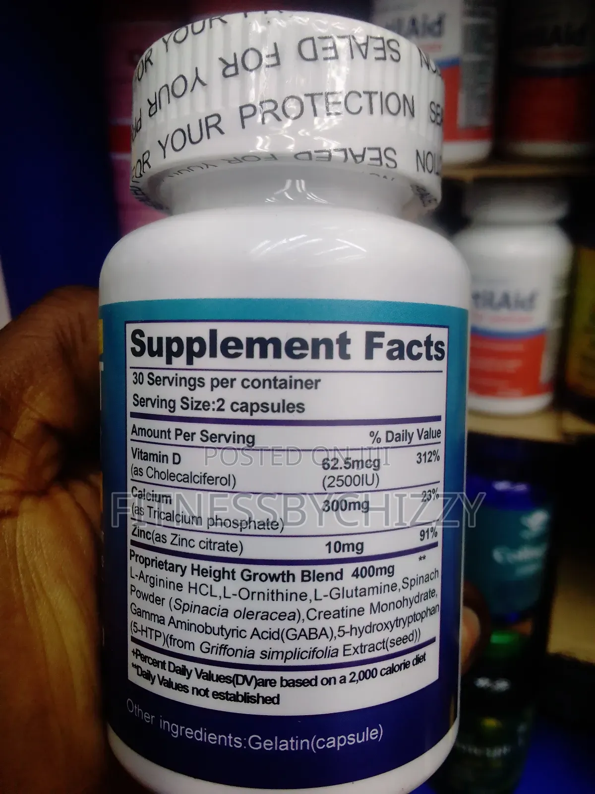 Height Growth Maximizer X 60 Capsules