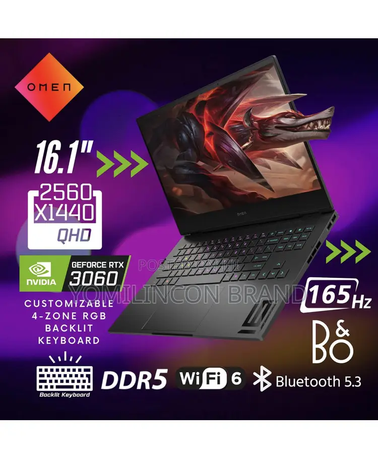 New Laptop HP 32GB Intel Core I9 SSD 1T