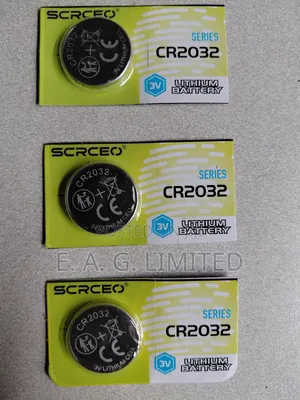 Mercedes Remote Key, Scrceo Cr2032 3v Lithium Cell Battery.