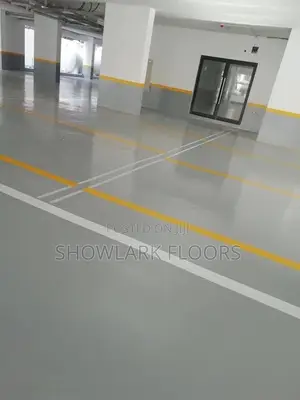 Finish Car Park Coat Epoxy Floor