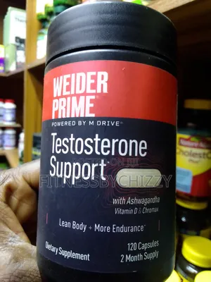 Weider Prime Testosterone Support X 120 Capsules